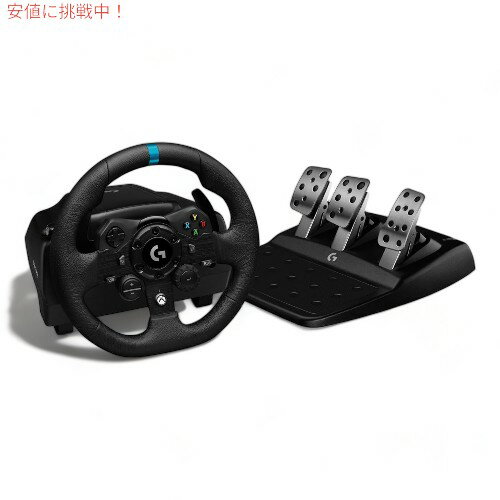 Logitech ロジテック G923 レーシングホイール＆ペダル【Xboxシリーズ X/S Xbox One PC用】Racing Wheel and Pedals Xbox Series and PC