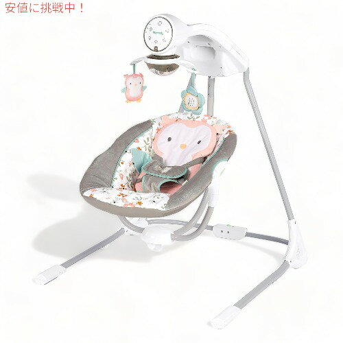 Ingenuity CWFjCeB ]cV[g 13097 [i[IE Nally Owl] 5_Sn[lX R Cg InLighten Baby Swing