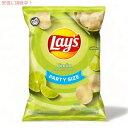 Lay's CY |eg`bvX  354g p[eB[TCY Limon Flavored Potato Chips 12.5oz