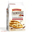 Pepperidge Farm ペパリッジファーム シン & クリスピー ミルクチョコチップ クッキー 196g Farmhouse Thin&Crispy Milk Chocolate Chip Cookies 6.9oz