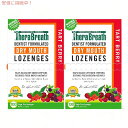 【2個セット】TheraBreath セラブレス ドライマウスロゼンジ 亜鉛入り タルトベリー 100粒 Dry Mouth Lozenges with Zinc Tart Berry