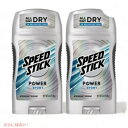 2個セット スピードスティック デオドラントスティック [スポーツ] 85g / Speed Stick Power Antiperspirant Deodorant [Sport] 3oz