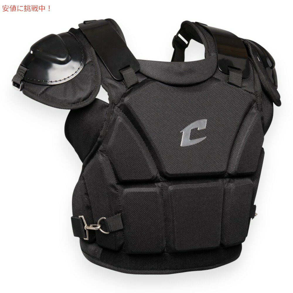 Champro 審判用 プロテクター 硬式 軟式両用 Mサイズ ブラック Umpire Chest Protector