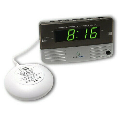 強力！振動式目覚まし時計 Sonic Boom Alarm Clock ソニック ブーム アラーム クロック ソニックアラート SB200ss