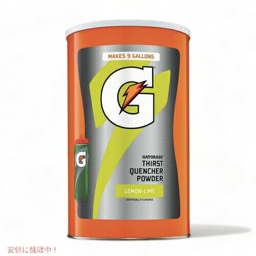 Gatorade Q[^[h X|[chN ZkpE_[ 34bg (C) Thirst Quencher Powder, Lemon Lime, 76.5oz