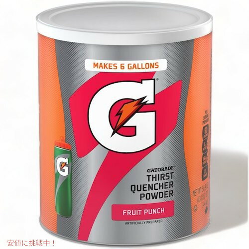 Gatorade 졼 ݡĥɥ ḁ̊́ѥ 63ʬ ʥե롼ĥѥ Thirst Quencher Powder Fruit Punch 51oz