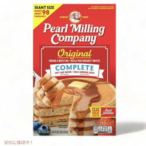 Pearl Milling Company Complete Pancake Mix Original 5LB / ѡߥ󥰥ѥˡ...