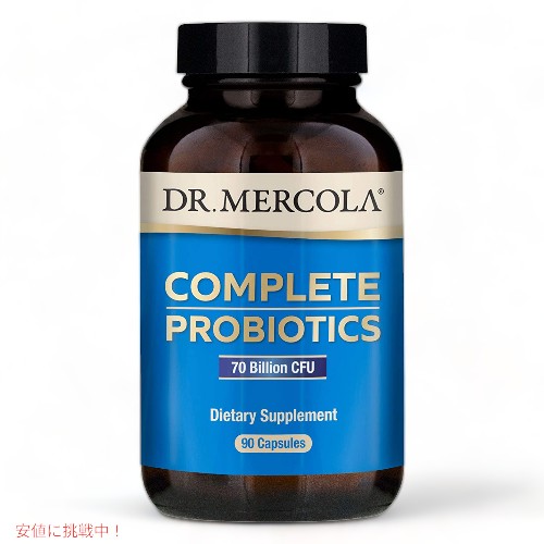 Dr. Mercola コンプリート プロバイオティクス (70 Billion CFU) 90 caps