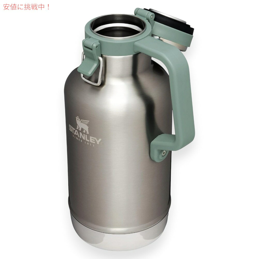 Stanley スタンレー スタンレー Classic グロウラー 1.9リットル/64oz [Stainless Steel Shale ステンレススチールシェール] Stanleyキャンプ用品 founder-10035920 Founder サンプル画像3