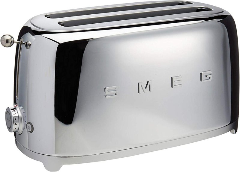 楽天Founderスメッグ トースター SMEG TSF02SSUS レトロデザイン 4スライス トースト クローム Founderがお届け!