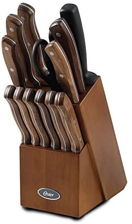 オスター 包丁14点セット Oster 112058.14 Whitmor ステンレススチール Founderがお届け!