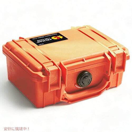 Pelican 1120 ケース フォーム付き (オレンジ)