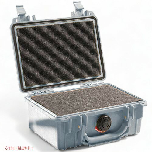 Pelican 1120 ケース フォーム付き (シルバー)