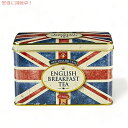 New English Teas ユニオン ジャック ティー缶 イングリッシュ ブレックファースト ティーバッグ 40 個入り(4)