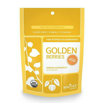 Navitas Naturals Organic Goldenberries, 8oz ナビタスナチュラルズ ゴールデンベリー Navitas Naturals Organic Goldenberries, 8oz ナビタスナチュラルズ ゴールデンベリー