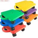 Champion Sports スクーターボード ハンドル付き マルチカラー 6個セット