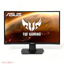 ASUS TUF Gaming 23.6C` 1080P Ȗʃj^[ (VG24VQE) - t HDA165Hz BLACK