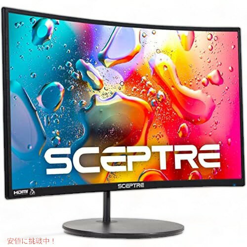 Scepter 24インチ 曲面 75Hz ゲーミング モニター フル HD ブラック 2019 (C248W-1920RN)
