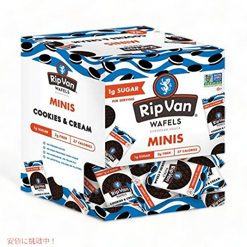 Rip Van EGn[X Cookies & Cream Mini Stroop EGn[X J[XibN (37 J[) 32 pbN