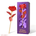 赤いカラフルなバラの花 ギフトボックス付き バレンタインデー 母の日