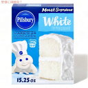 Pillsbury sYo[ َq~bNX Moist Supreme CXg Tv[ Cake Mix P[L~bNX White zCgP[L 15.25oz 432g