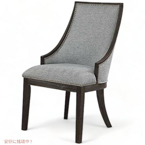 Uttermost 23481JanisTransitonalエボニーアクセントチェア