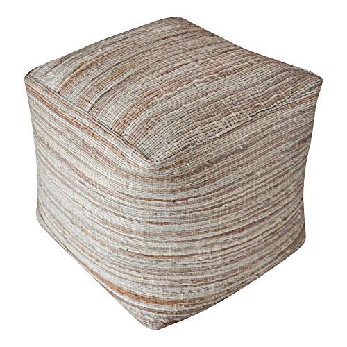 Rakuten - Uttermost シロベージュヘンププーフオットマン