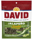 DAVID Ђ܂̎ W{TCY ny[j 149g David Seeds Jumbo Sunflower Jalapeno Flavor 5.25oz