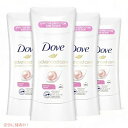 Dove Advanced Care デオドラントスティック 女性用 ビューティーフィニッシュ2.6オンス (4本パック)