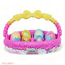 nb`}Y Hatchimals ܂āI CollEGGtibles 5l̃LN^[3C̃ybgt̃oXPbg [sN] 6060902 Spring Toy Basket