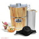 Elite Gourmet Old Fashioned 6 Quart Vintage ビンテージ Electric Ice Cream Maker 電動アイスクリームメーカー