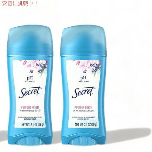 Secret V[Nbg pE_[tbV fIhg Powder Fresh Deodorant 59g/2.1oz