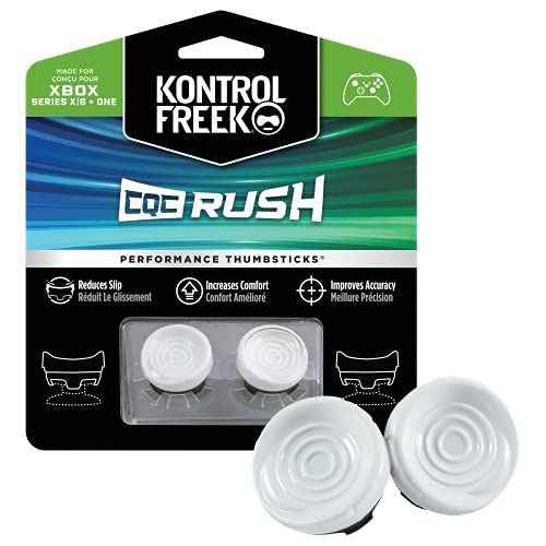 KontrolFreekCQC XboxOneおよびXboxシリーズXコントローラー用ラッシュ 2ミッドライズコンケーブ白 KontrolFreekCQC XboxOneおよびXboxシリーズXコントローラー用ラッシュ 2ミッドライズコンケーブ白