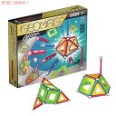 Geomag-GLITTER- 44ピースの磁気ビルディングセット、3歳以上