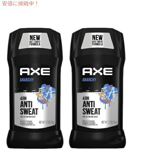 2個セット AXE アクセ Deodorant アンチパースピラント デオドラント Anarchy アナーキー 2.7oz/76g