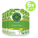 Traditional Medicinals Green Tea Peppermint|トラディショナルメディシナル グリーンティー ペパーミント ティーバッグ 16包 24g [6箱セット]