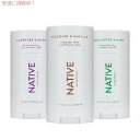 Native ネイティブ デオドラント ココナッツ&バニラ ラベンダー&ローズ ユーカリ&ミント 2.65oz/75g