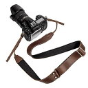 C Coiro DSLR&SLR調整可能カメラハンドストラップ用カメラストラップレザー、モダンなデザインの多機能クロスショルダーネックストラップコイロ(2)
