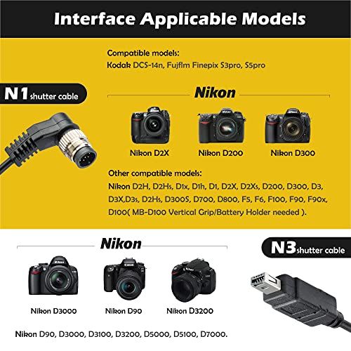 Viltrox ニコンDSLRカメラ用ワイヤレスシャッタータイマーリモートリリースコント...