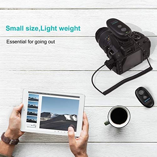 アオデラン Nikon用のワイヤレスシャッターリリースリモコン