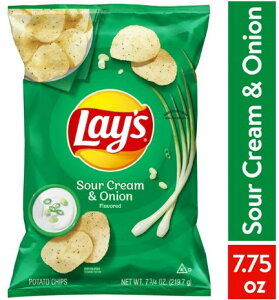 Lays ポテトチップス サワークリーム＆オニオン 7.75oz