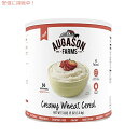 Augason Farms クリーミー ウィート シリアル 3 ポンド 15 オンス No. 10 缶