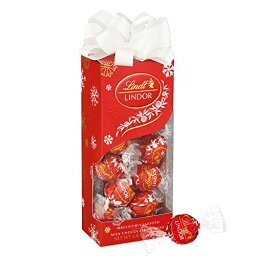 Lindt LINDOR ホリデー ミルク チョコレート トリュフ トラディションズ ギフト ボックス　6.8 オンス(2022)