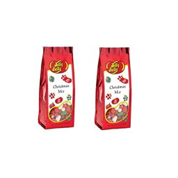 Jelly Belly クリスマス ミックス ジェリー ビーンズ 7.5 オンス ギフト バッグ 2 個セット