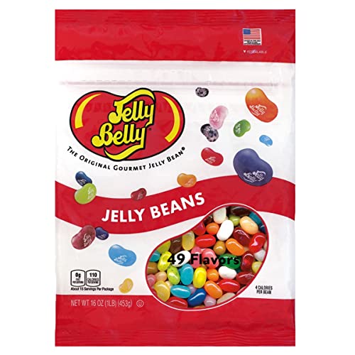 Jelly Belly 49 Assorted Flavors Jelly Beans - 1 ポンド (16 オンス)