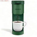 Keurig K-Mini コーヒー メーカー、シングル サーブ K カップ ポッド コーヒー ブリューワー、6 ～ 12 オンス エバーグリーン