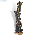 fUCgXJ[m ؓo肵Ă3C̎qF K[fI[ig  IuWF u  Design Toscano Black Bear Cubs Up a Tree Outdoor Garden Statue