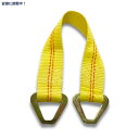 KEEPER アクスル Dリング ストラップ 約5cm x 61cm Axle Strap with D Rings for Vehicle Transportation 2in x 24in 2000 lbs Working Load Limit