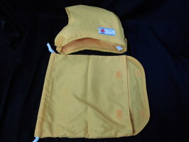 乳児用防災ずきん(イエロー)【(財)日本防炎協会認定】保育園(0〜3才)防災頭巾乳幼児園児