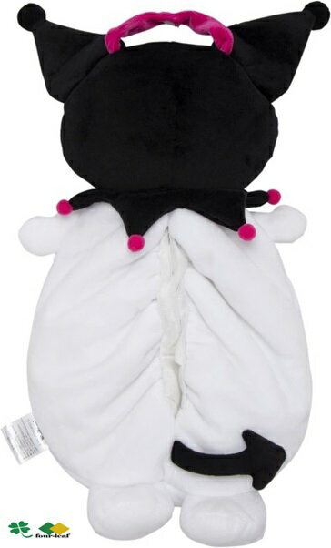 クロミ 壁掛けティッシュボックスカバー (沖縄不可) サンリオ キャラクター グッズ ティッシュケース かわいい ティッシュカバー ぬいぐるみ 吊り下げ 車